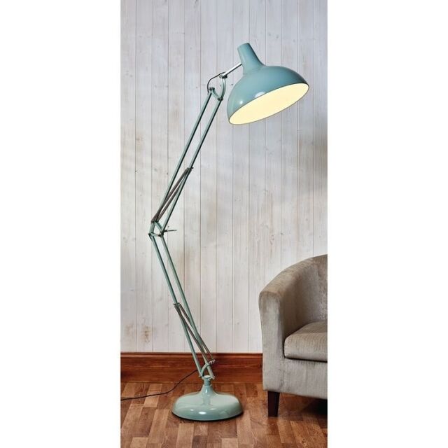 Giant Retro Floor Lamp Duck Egg The Range Uk Delivery Available
