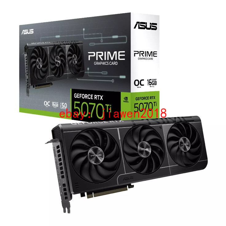 ASUS The SFF-Ready Prime GeForce RTX 5070 Ti OC Edition 16GB