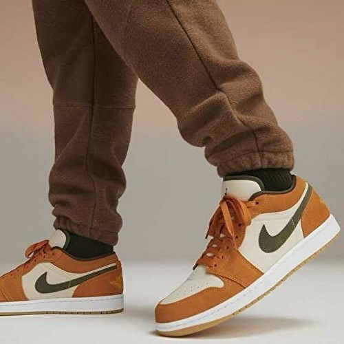 NIKE エアジョーダン1 ロー SE 29cm Light curry Size 12.5 - Air Jordan 1 SE Low Light Curry for sale online