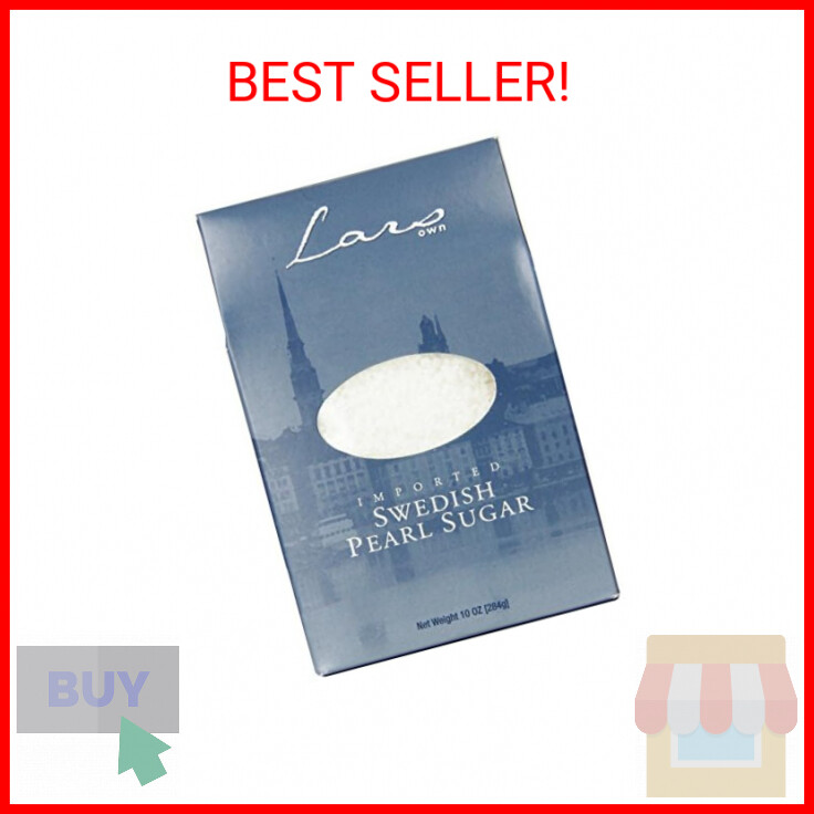Lars' Own Swedish Pearl Sugar, 10 Ounce