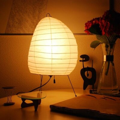 Isamu Noguchi AKARI 1N table lamp Japanese paper lighting