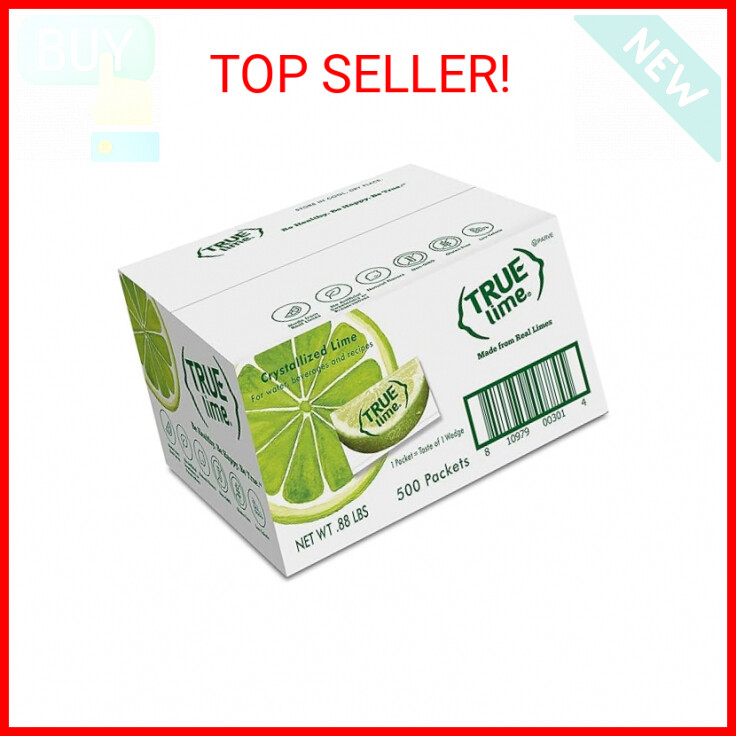 Bulk Pack of 500 True Lime Water Enhancer Packets | Zero Cal