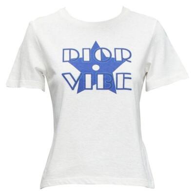 【ポップでスポーティ♪】Dior Vibe Tシャツ Christian Dior White 'Dior Vibe' T-Shirt Size XS | eBay