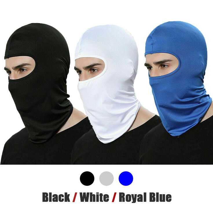 3 Pack Tactical Balaclava Thin Full Face Mask Lightweight Motorcycle Warmer Ski