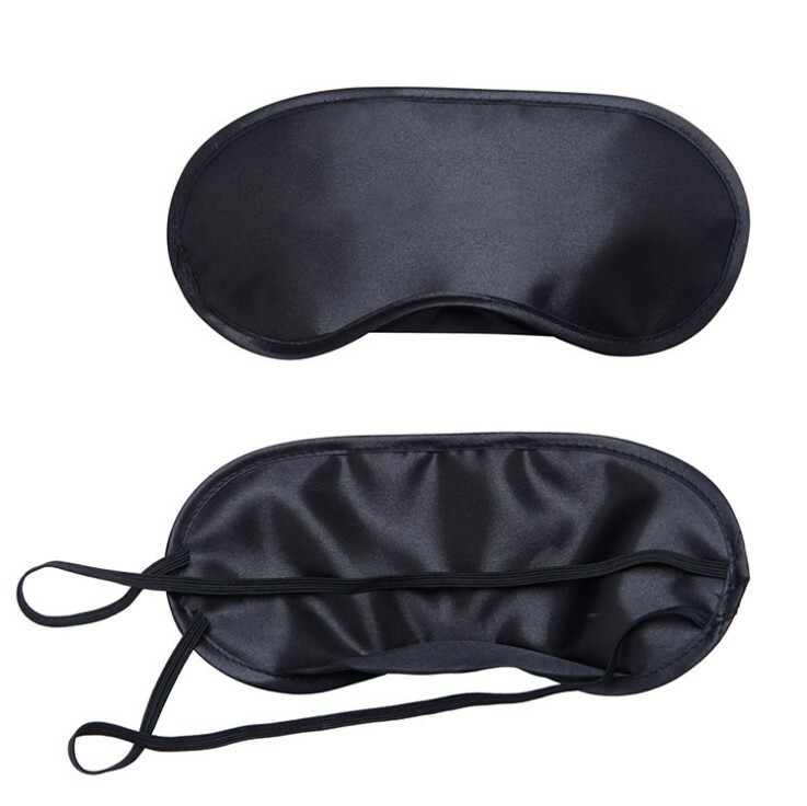Schlafmaske Schlafbrille Augenmaske Satin Eye Reise Maske Augenbinde Sleep Mask