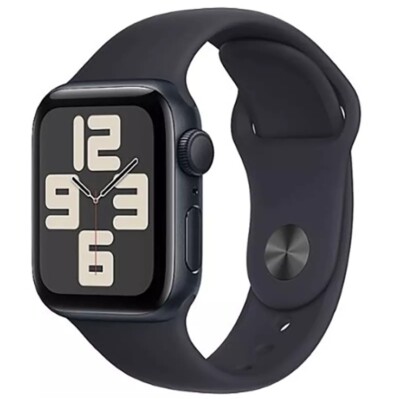 Apple Watch SE 2nd Gen 40mm GPS Midnight Case w/ Midnight Sport Band MR9X3LL/A