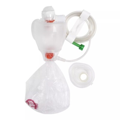 AMBU Bag SPUR II Pediatric Resuscitator Toddler Mask & Oxygen Reservoir