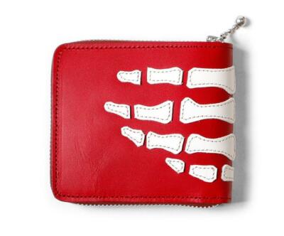 Kapital Bone レザー ウォレット　パープル　財布 ボーン 骨 Kapital Bone レザー ウォレット パープル 財布 ボーン 骨