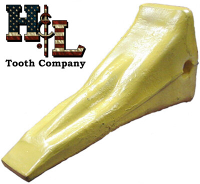 4T4503 FORGED Ribbed Ripper Tooth for Cat R500 Series USA Made by H&L Tooth Co