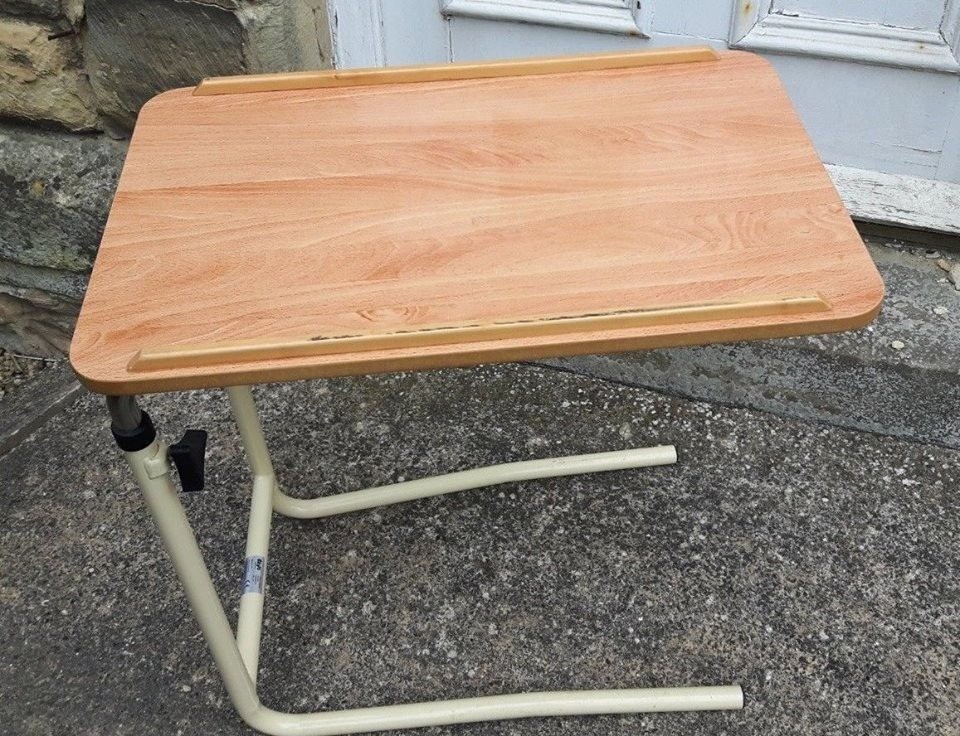 Over Bed Table Tray Height Adjustable Aid in Copmanthorpe, North