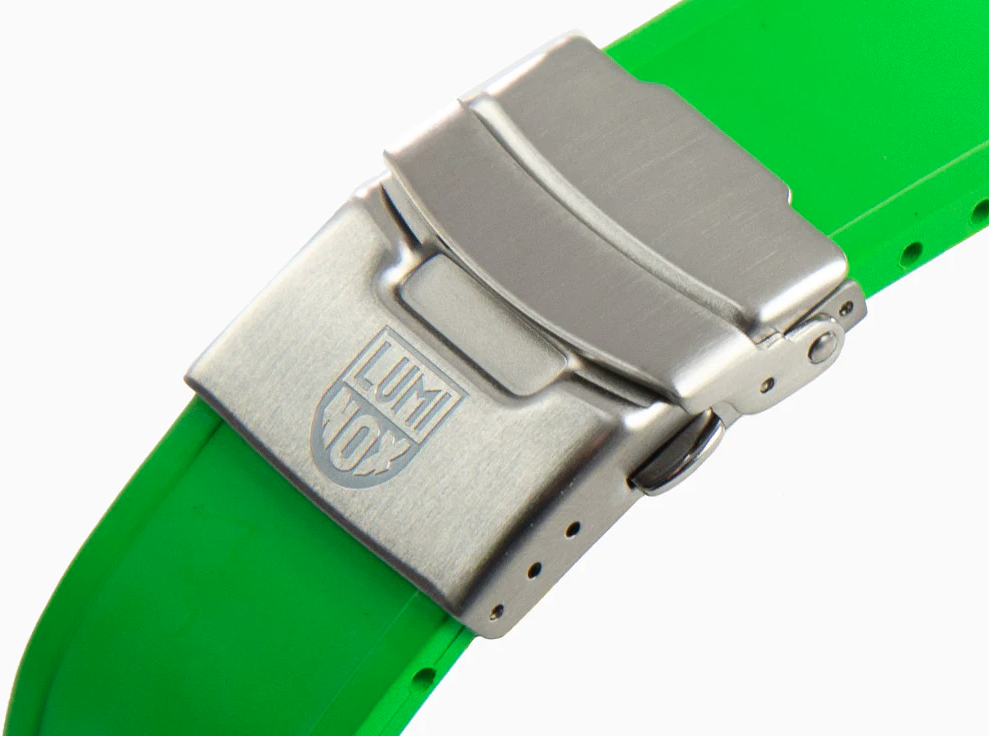 Pre-owned Luminox Pacific Diver Chronograph Green Dive Men's Swiss Watch Xs.3157.nf