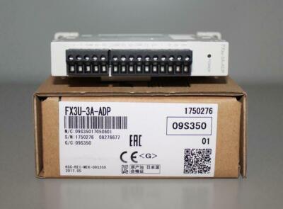 FX3U-3A-ADP 1PCS NEW MITSUBISHI PLC PROGRAMMABLE CONTERLLER FX3U-3A-ADP