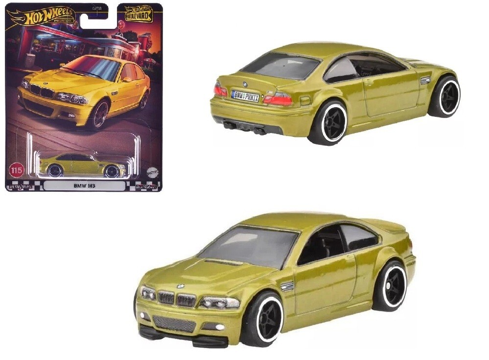 Hot Wheels Boulevard #115 Gold Metallic BMW M3 1:64 Diecast