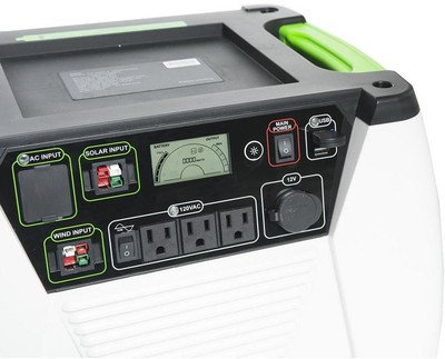 NATURES GENERATOR Portable Generator Power Kit 1800-W Solar Powered Electric