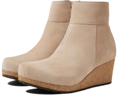 Papillio by Birkenstock Ebba Wedge Bootie Short Boots sz 8 39 warm sand  nwt