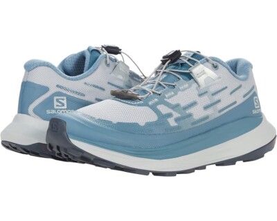 NWOB Salomon Ultra Glide Low Top Trail-Running Hiking Shoes, Blue, Sz 9
