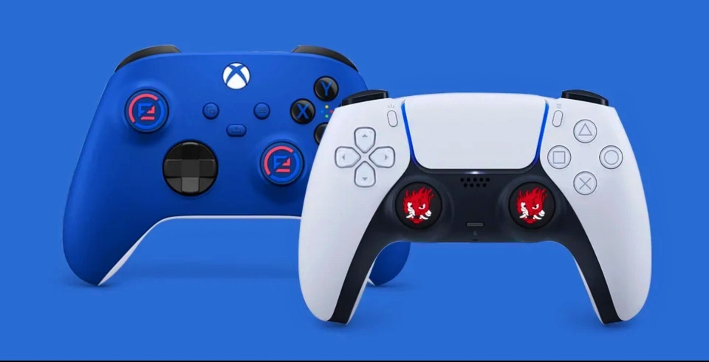 Controller Thumbstick Grip Cap Cover for Ps5 Ps4 Xbox X Xbox 360 1x Pair