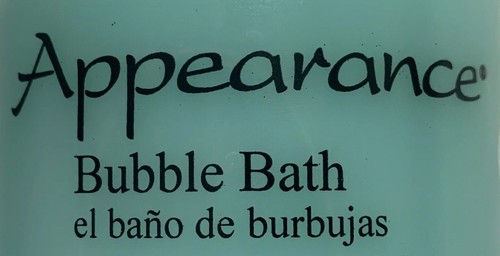 Appearance Bubble Bath - Springwater Cucumber - 32oz Concentrated Sealed FreeSH
