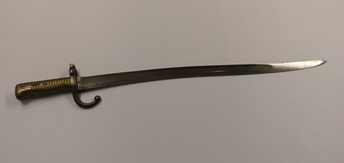 French 1872 Eulle Avril Bayonet Sword with Scabbard