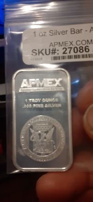 1 oz Silver Bar - APMEX (Lot of 5 Bars) | eBay