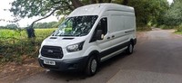 2018 Ford Transit 350 l3 h3 rwd 101k NO VAT finance available 130ps  PANEL VAN D