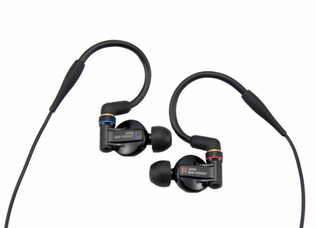 SONY MDR-EX800ST ブラック リケーブル可能 ソニーのMDR-EX800STに対応した2pin変換アダプターでリケーブル