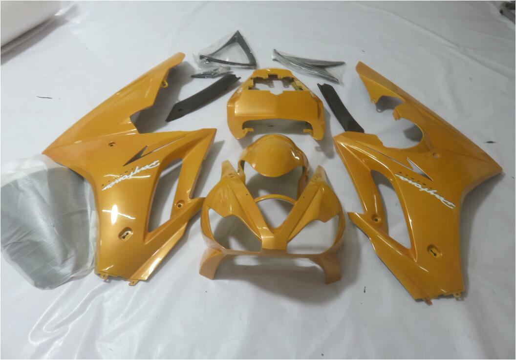 パーツ DAYTONA 2006-2008 2007 Triumph Daytona 675 Yellow Fairing Kit | ABS