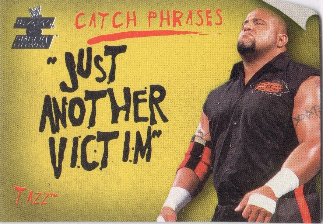 ECWプロレスカード TAZ タズ Tazz Taz WWF Playing Card Trump Game Pro Wrestling 6 Hearts