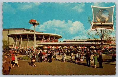 Postcard Schaefer Beer Center New York World's Fair 1964 New York, NY C2