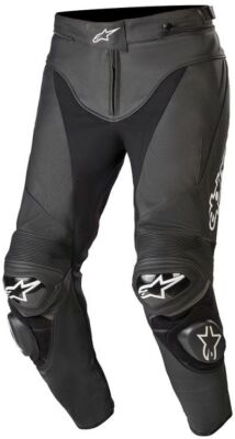 Pre-owned Alpinestars Track V2 Leather Pants 48 Black 3129019-10-58 58 2811-0602