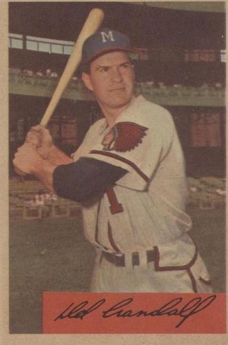 1954 Bowman - Del Crandall #32