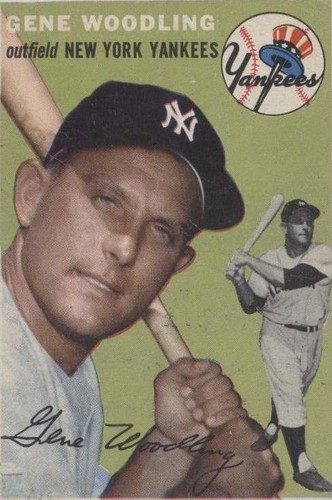 1954 Topps - Gene Woodling #101