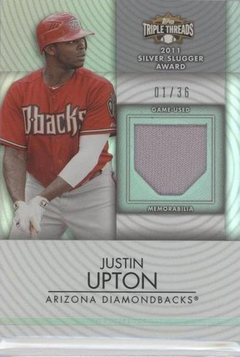 2012 Topps Triple Threads - Justin Upton #TTUR-103