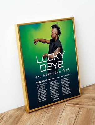 Lucky Daye The Algorithm Tour 2024 poster
