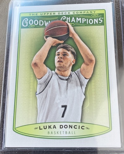 Luka Doncic RC GOODWIN ルーキーカード Luka Doncic 2019 Upper Deck Goodwin Champions Card #30