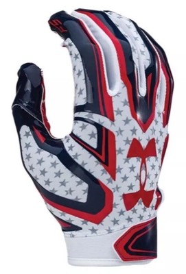 under armour american flag football gloves