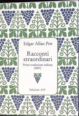 RACCONTI STRAORDINARI ALLAN POE	 EDGAR EDIZIONI ETS 1993 PICCOLA MISCELLANEA