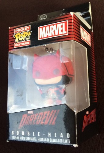 Funko Pop Pocket Keychain Marvel Daredevil Bobblehead Figure TV Series NEW NIB