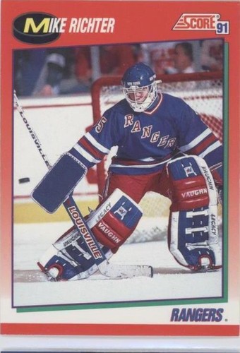 1991-92 Score Canadian - Mike Richter #120