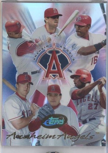 2004 eTopps - Bartolo Colon Garret Anderson Vladimir Guerrero #120