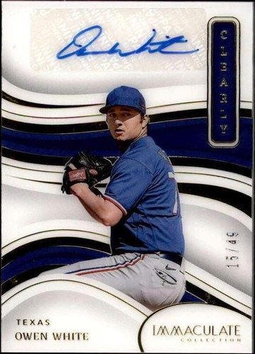 2023 Panini Immaculate Collection - Owen White #CIS-OW