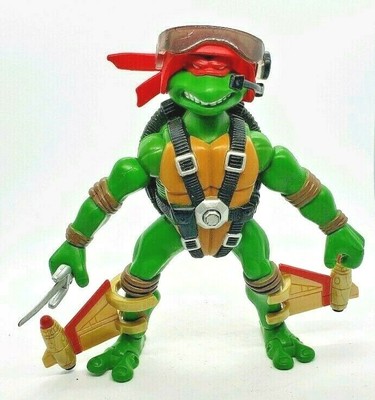 TMNT Ninja Turtles Air Ninja Raphael 5 Figure w/ weapons Playmates 54353 2005
