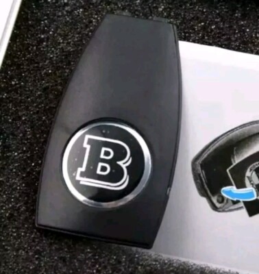 Brabus Logo Emblem Schlüssel Batteriefach Abdeckung für Mercedes-Benz W204 W212