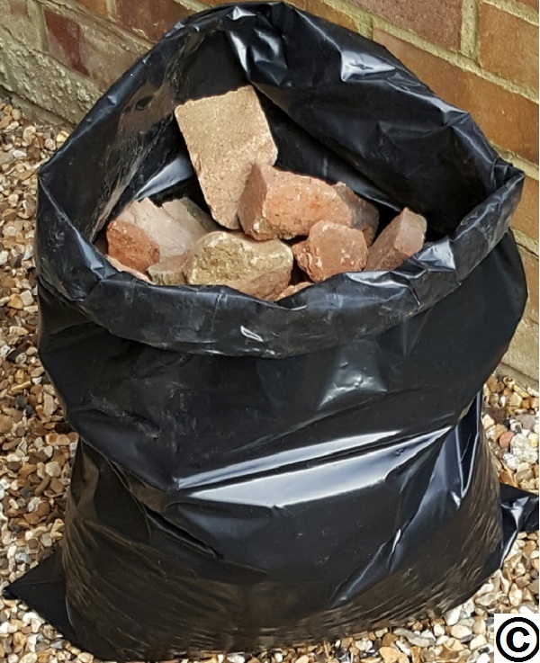 25 x EXTRA STRONG HEAVY DUTY * BLACK* RUBBLE BAGS/SACKS. 30 kg High Strength eBay