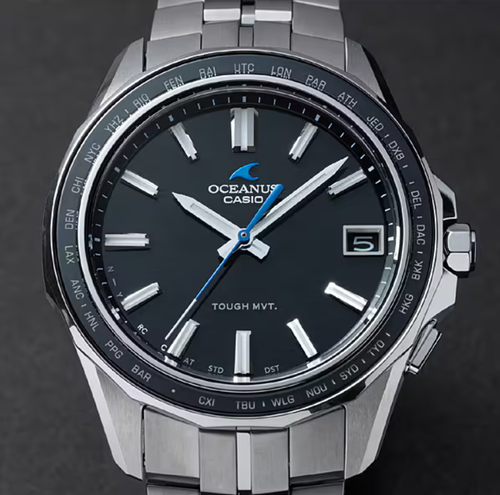 Pre-owned Casio Oceanus Ocw-s400-1ajf Oceanus Manta Ocw-s400 Japan Import