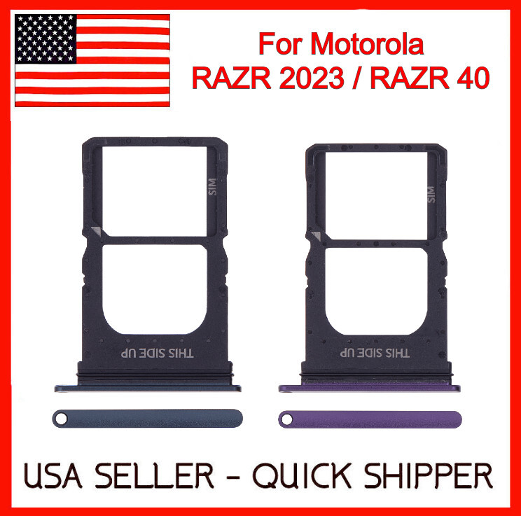 OEM MOTOROLA RAZR 40 XT2323 SIM CARD SLOT HOLDER TRAY PHONE PART