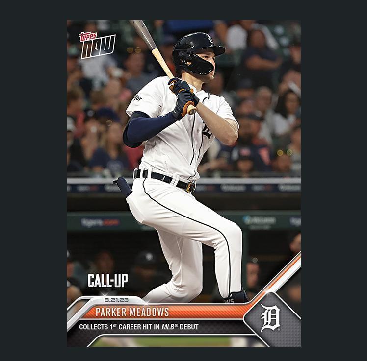 2023 Topps Now - Parker Meadows #744