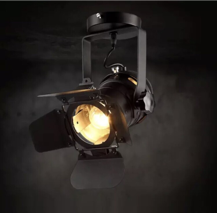 Vintage E27 spotlight theatre stage lighting LED window display ceiling