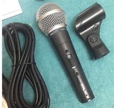 For Shure SM58 Dynamic Vocal Microphone Wired Mic with Switch With Cable 2024