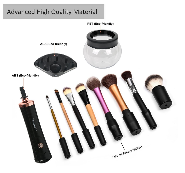 Makeup Brush Cleaner & Dryer Kit Upgraded,The Best Portable Electronic Automatic